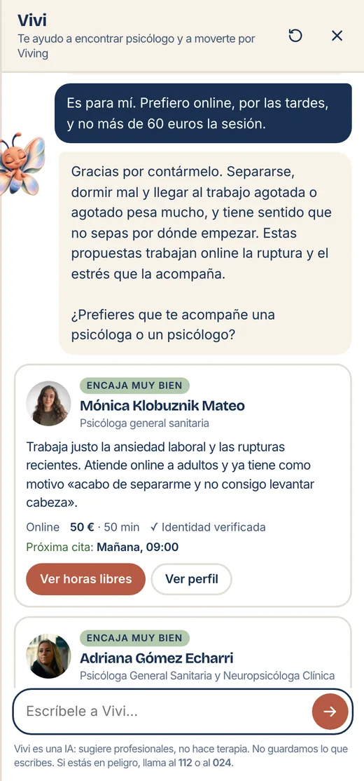 La pregunta de afinado y la propuesta